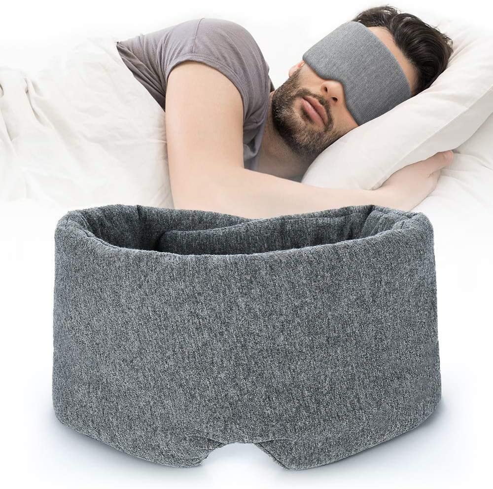 100% Handmade Cotton Sleep Mask Blackout - Comfortable & Breathable Eye Mask