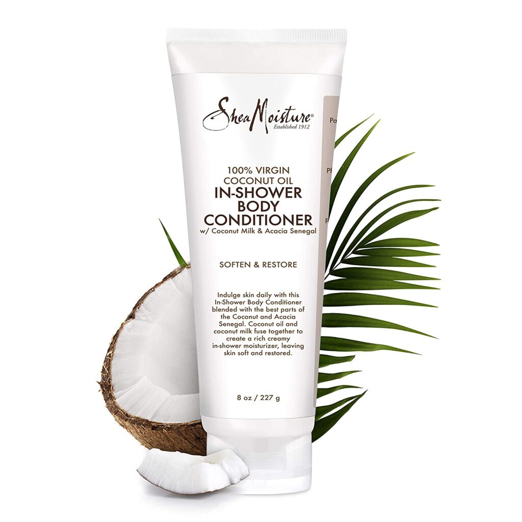 Shea Moisture 100% virgin coconut oil in-shower body conditioner