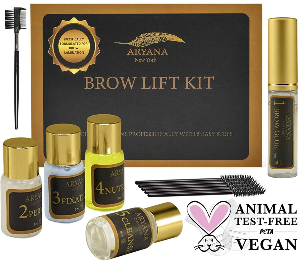 ARYANA NEW YORK Eyebrow Lamination Kit | At Home DIY Perm For Your Brows | Instant Professional Lift For Fuller Eyebrows