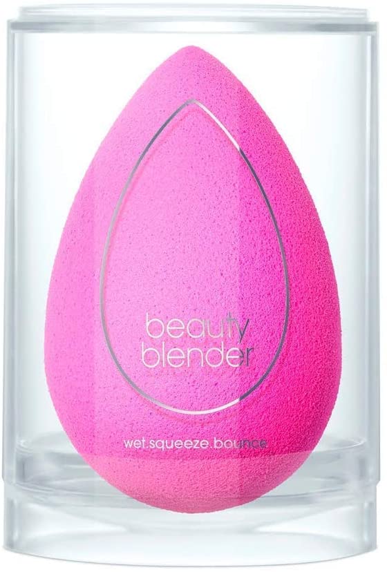The BEAUTYBLENDER Blender Makeup Sponge for blending liquid Foundations, Powders and Creams. Flawless, Professional Streak Free Application...