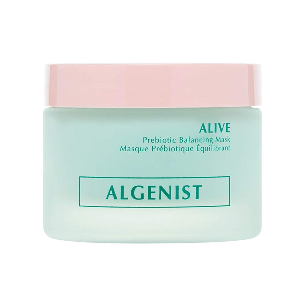 Algenist ALIVE Prebiotic Balancing Mask - Prebiotic Detoxifying Face Mask with Kaolin & Bentonite Clays - Non-Comedogenic & Hypoallergenic Skincare
