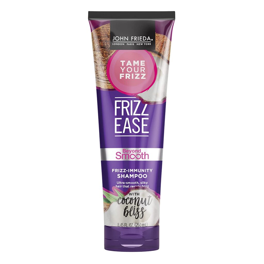 John Frieda Frizz Ease Beyond Smooth Frizz-Immunity Shampoo, Anti-Humidity Shampoo, Prevents Frizz