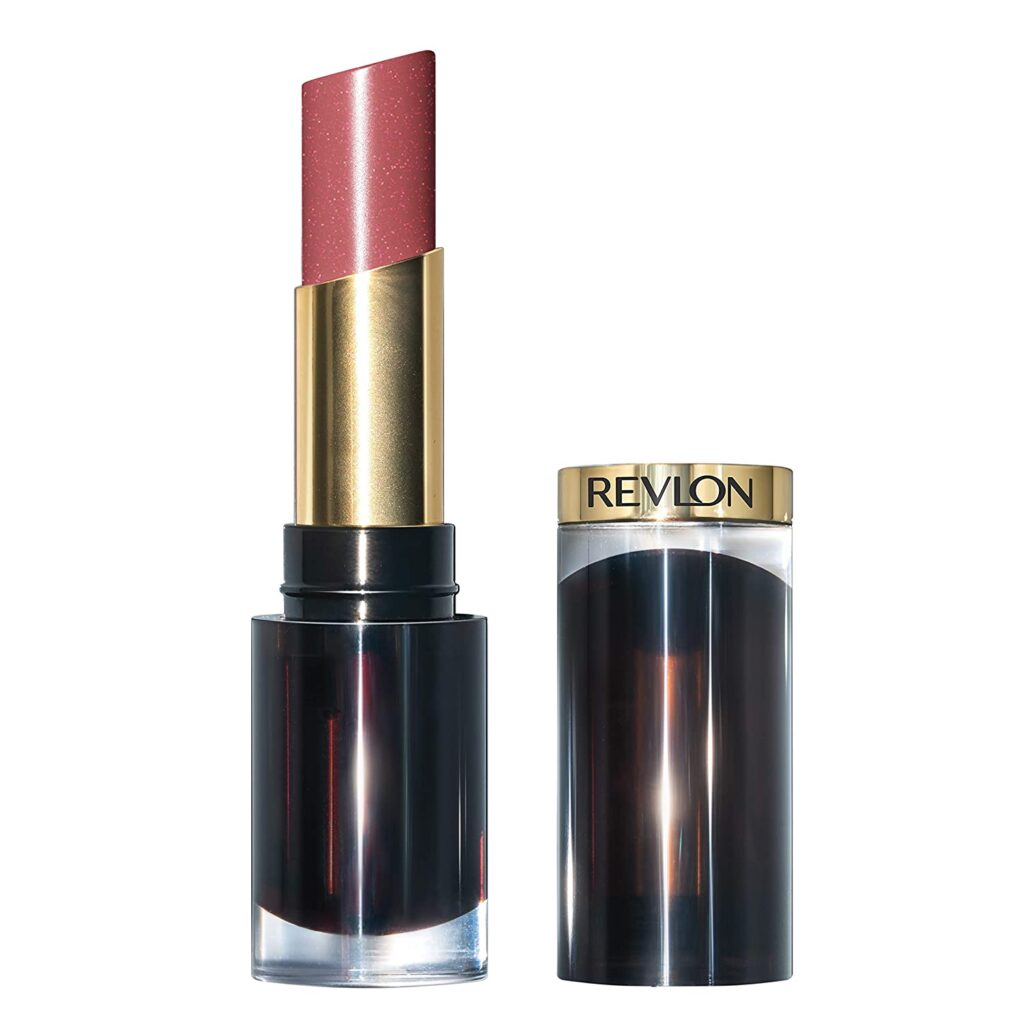 Lipstick by Revlon, Super Lustrous Glass Shine Lipstick, High Shine Lipcolor with Moisturizing Creamy Formula, Infused with Hyaluronic Acid, Aloe and Rose