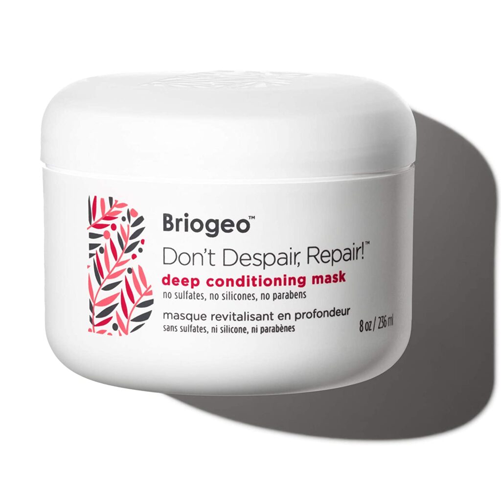 Briogeo Don’t Despair, Repair! Deep Conditioning Hair Mask for Dry, Damaged or Color Treated Hair - Repairs Straight, Wavy and Curly Hair