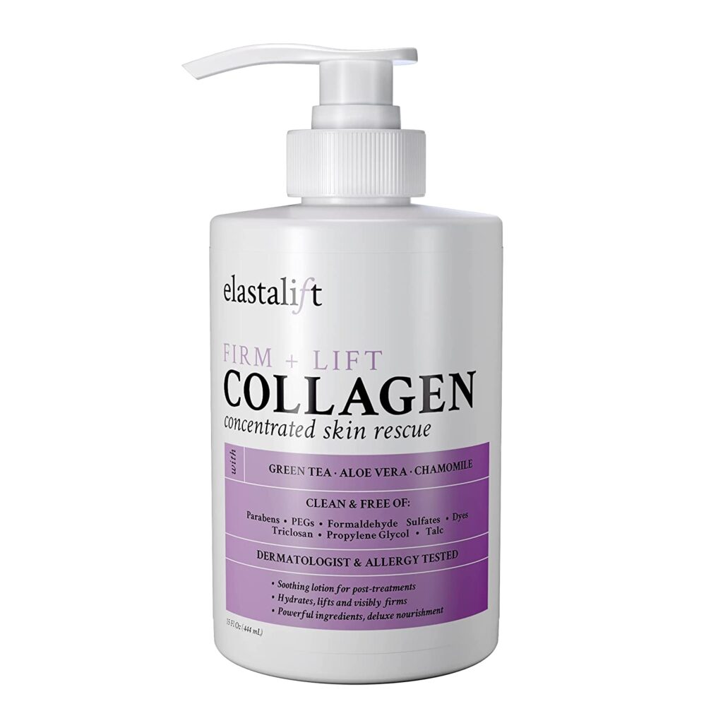 Elastalift Collagen Body Cream Moisturizing Lotion For Lifting, Firming, Tightening Skin. Anti-Aging Collagen Body & Face Skin Care Cream