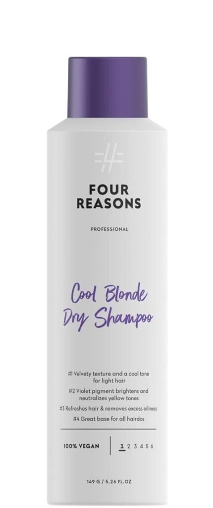 Four Reasons Cool Blonde Dry Shampoo for Blonde Hair | Vegan & Sulfate Free