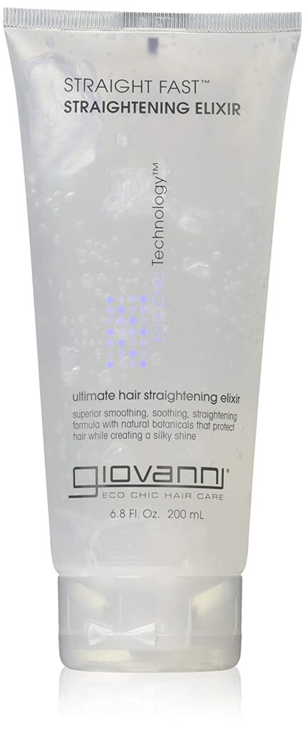 GIOVANNI- Straight Fast- Eco Chic Hair Straightening Elixir