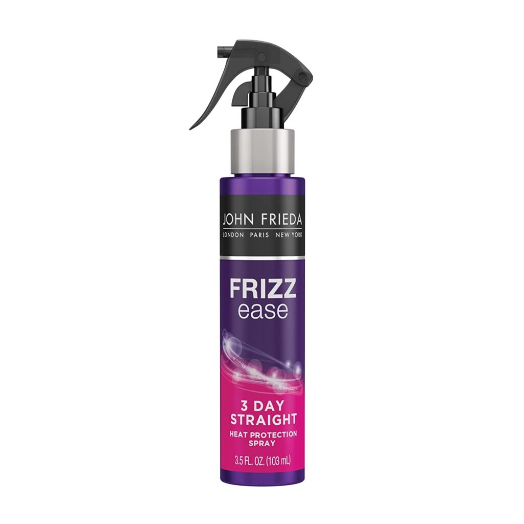 John Frieda Frizz Ease 3-Day Flat Iron Heat Protectant Spray For Hair