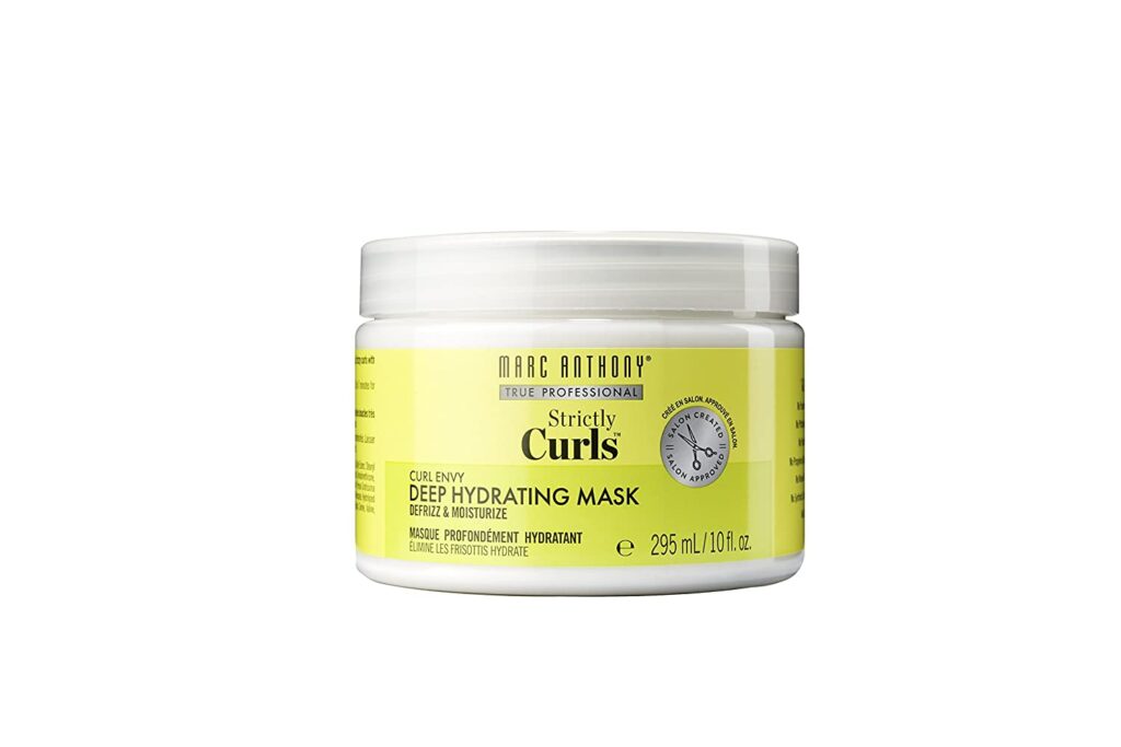 Marc Anthony Strictly Curls Deep Hydrating Mask Ounce Tub Deep Hydration Treatment for Curly Hair
