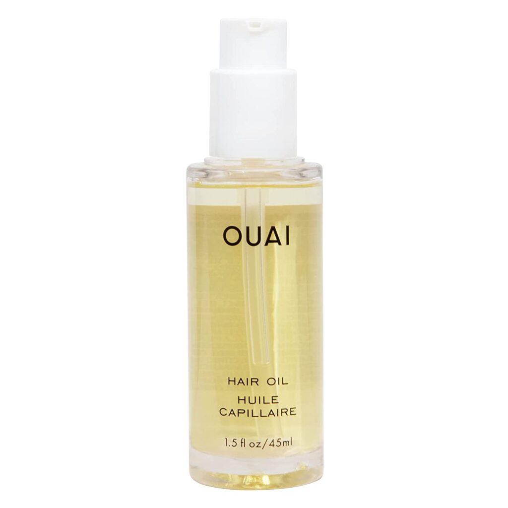 OUAI Hair Oil, Multitasking Oil Protects from UV/Heat Damage and Frizz, Adds Mega Shine and Smooths Split Ends. Safe for Colored Hair. Free from Parabens
