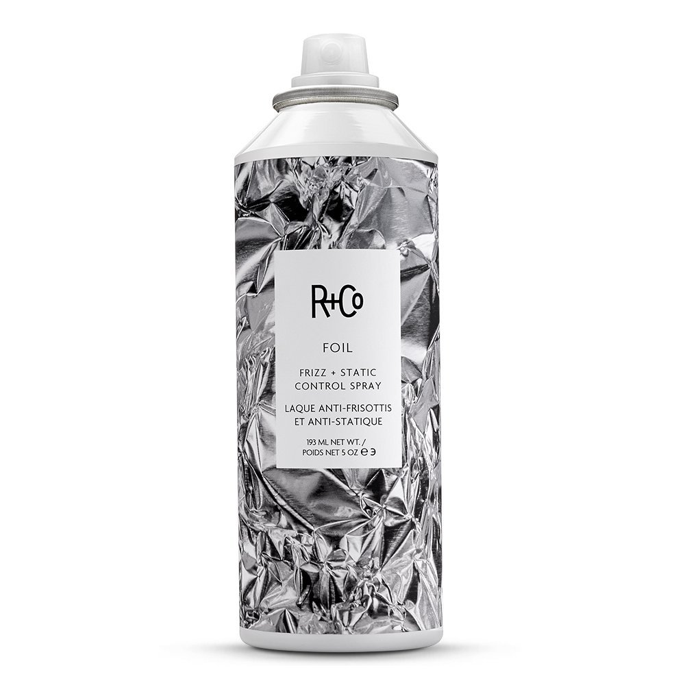 R+Co Foil Frizz & Static Control Spray, Eliminates Frizz, Smoothes Hair