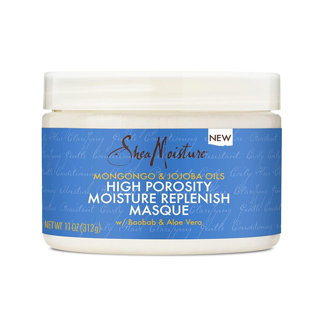 SheaMoisture Deep Conditioning Hair Masque for Curly, Coily Hair High Porosity Deep Conditioner to Fortify Hair