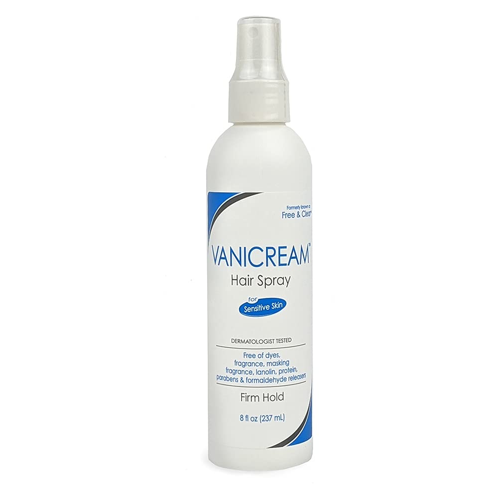 Vanicream Firm Hold Hairspray, Fragrance and Gluten Free, For Sensitive Skin