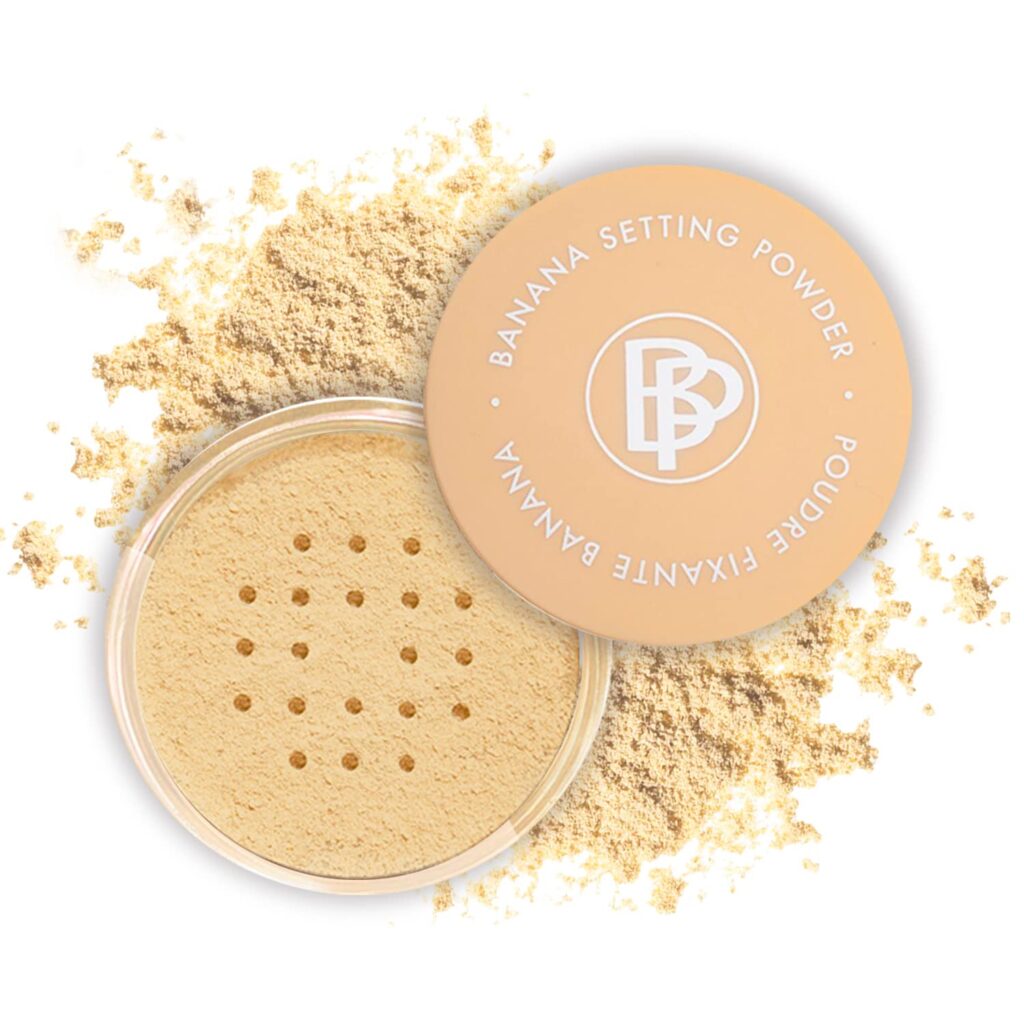 bellapierre Banana Setting Powder | Lightweight Color-Correcting Powder with All Day Makeup Protection | Eliminates Blotchiness and Dark Under-Eye Circles 