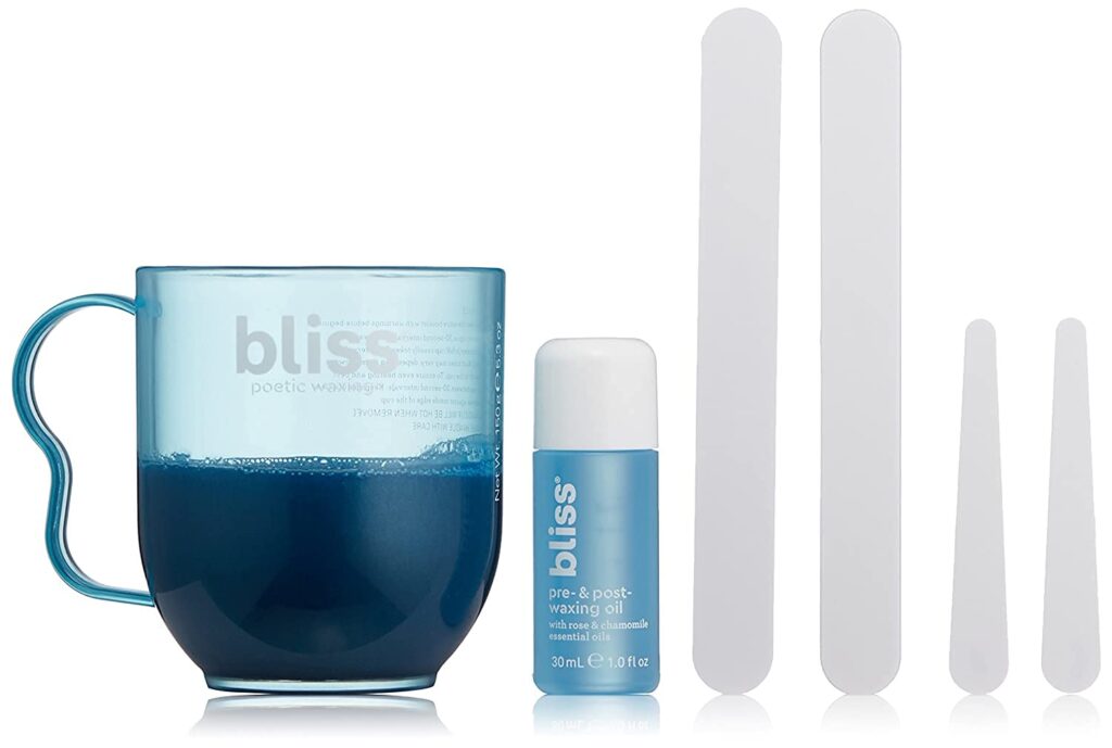 Bliss At-Home Waxing Kit | Microwavable No-Strip Wax | Paraben & Cruelty Free |