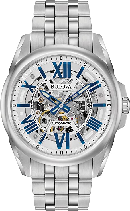 Bulova Men's Automatic Open Aperture Watch, 43mm