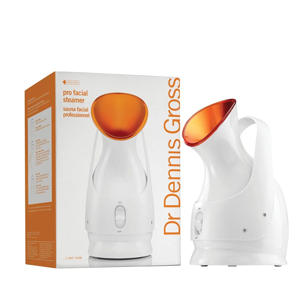 Dr. Dennis Gross Pro Facial Steamer: Infuse Skin with Hydration, Clarify Complexion, and Detox Skin