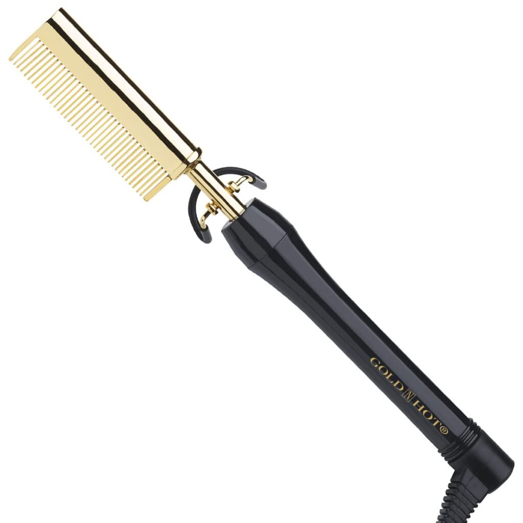 Gold N Hot Professional 24K Gold Pressing & Styling Comb