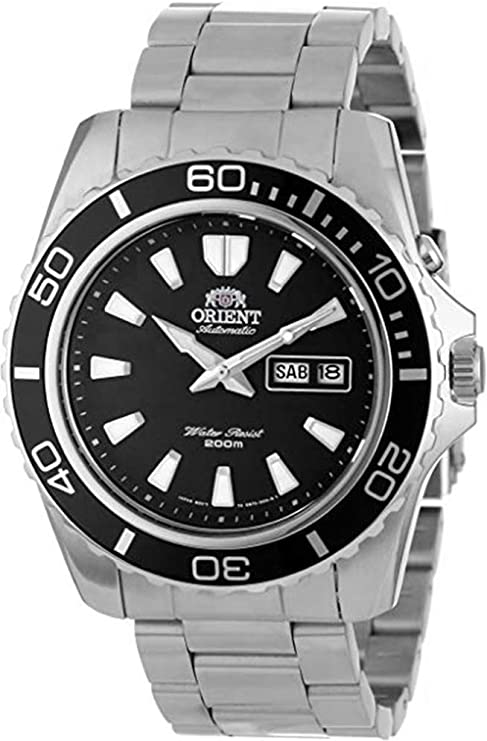 Orient Men's 'Mako XL' Japanese Automatic Stainless Steel Diving Watch
