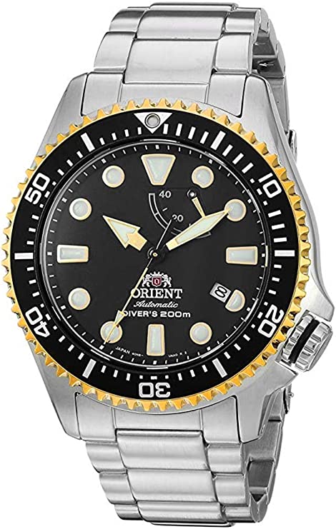 Orient Men's "Neptune" Japanese Automatic / Hand-Winding JIS Certified 200 Meter Diver's Watch with Sapphire Crystal