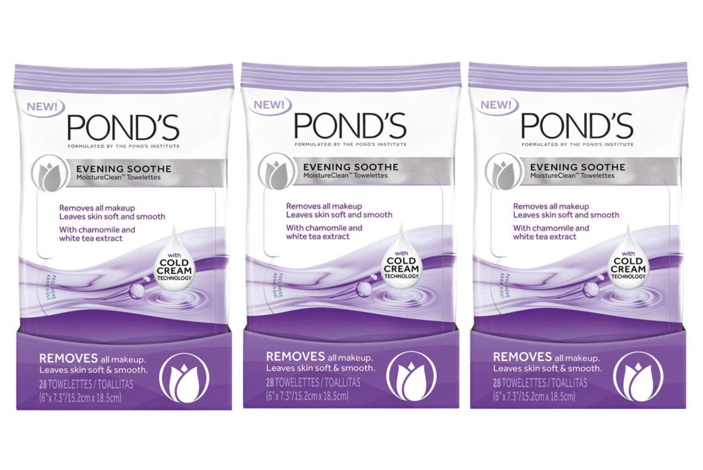 POND'S Evening Soothe Wet Cleansing Towelettes
