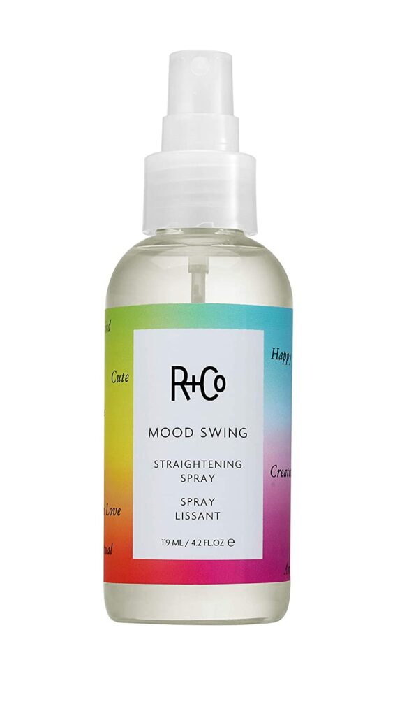 R+Co Mood Swing Straightening Spray,