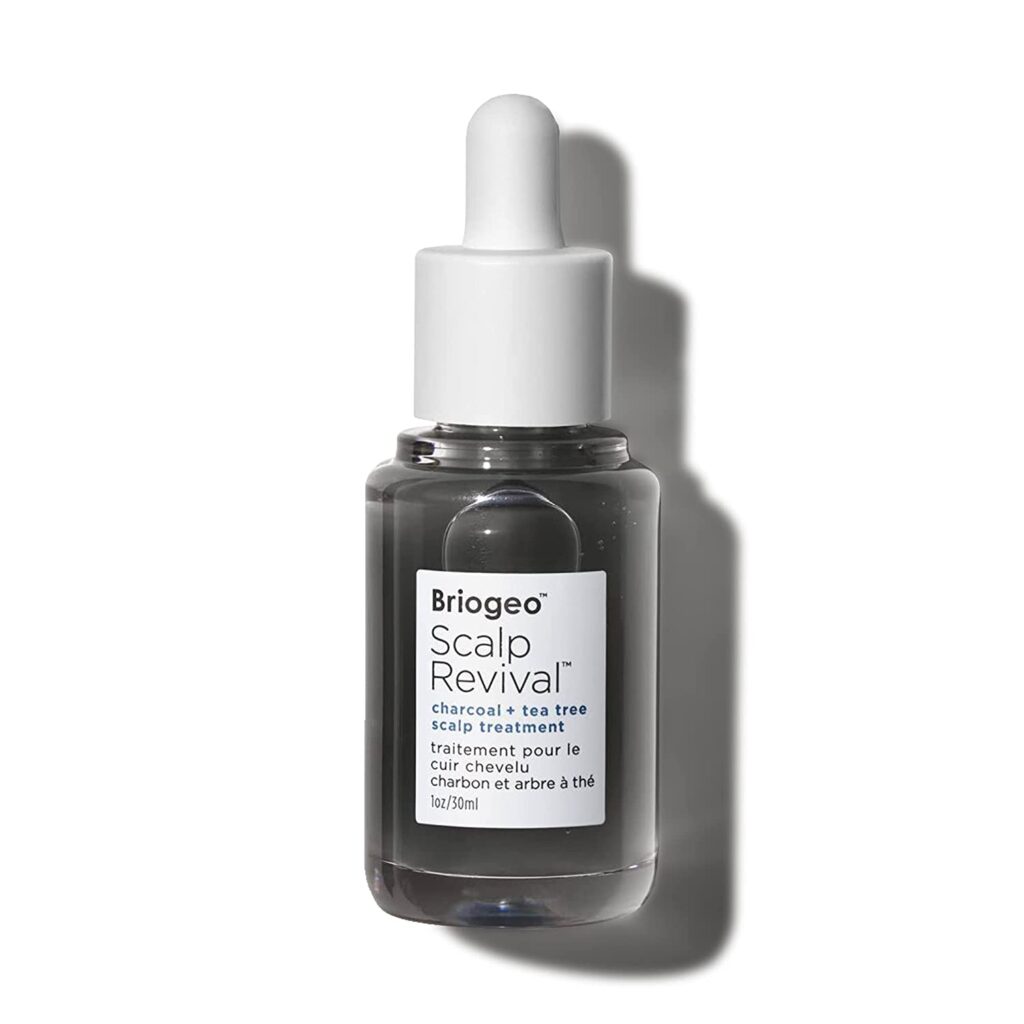 Briogeo Scalp Revival Charcoal + Tea Tree Scalp Treatment | Scalp Serum to Soothe a Dry, Flaky, Itchy Scalp | Vegan, Phalate & Paraben-Free 