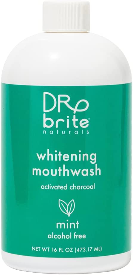 Dr. Brite Natural Whitening Mouthwash, Alcohol-Free, Doctor Formulated to Prevent Bad Breath 