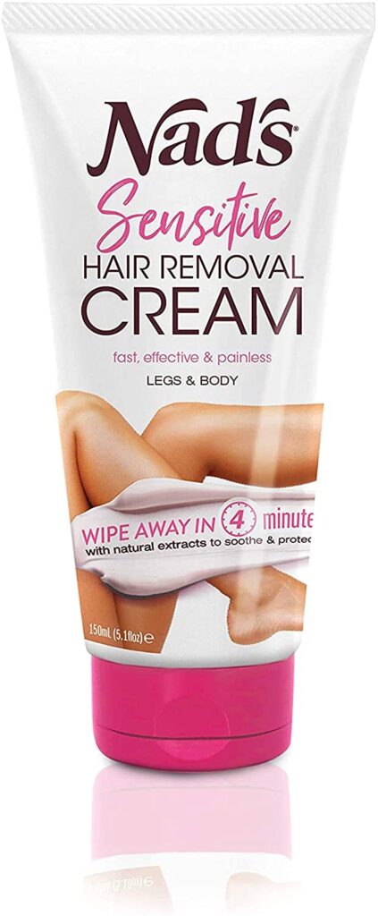 Nad's Hair Removal Cream - Gentle & Soothing Hair Removal For Women - Sensitive Depilatory Cream