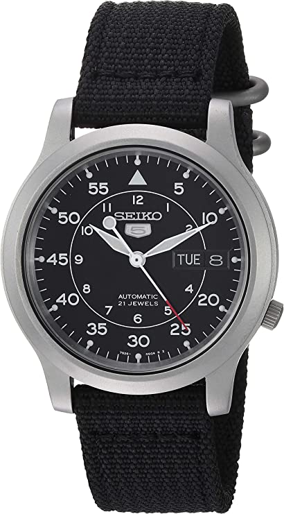 SEIKO Men's SNK809 SEIKO 5 Automatic Stainless Steel Watch