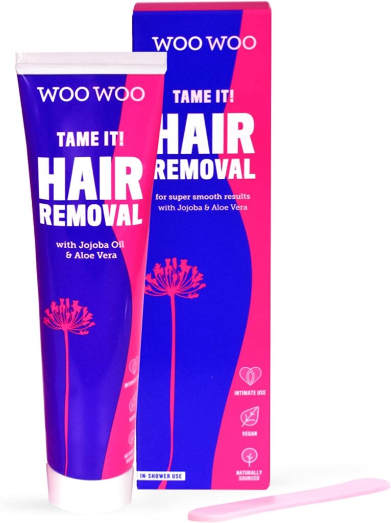 WooWoo Tame it! Womens Hair Removal Cream Intimate Depilatory Without Pain