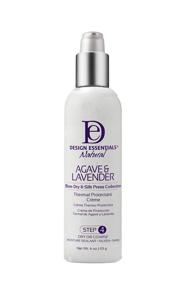 Design Essentials Natural Agave & Lavender Thermal Protectant Creme