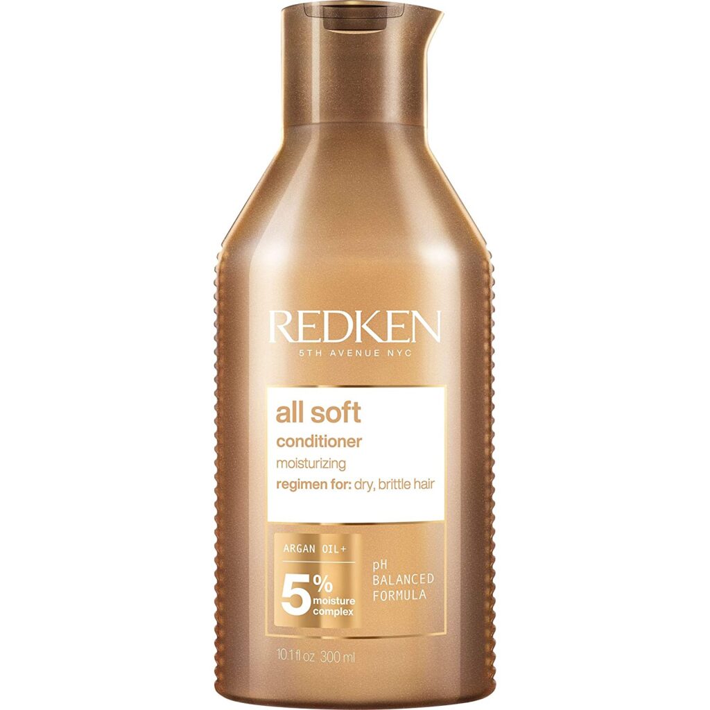 Redken All Soft Conditioner | For Dry/Brittle Hair | Moisturizes & Provides Intense Softness | With Argan Oil