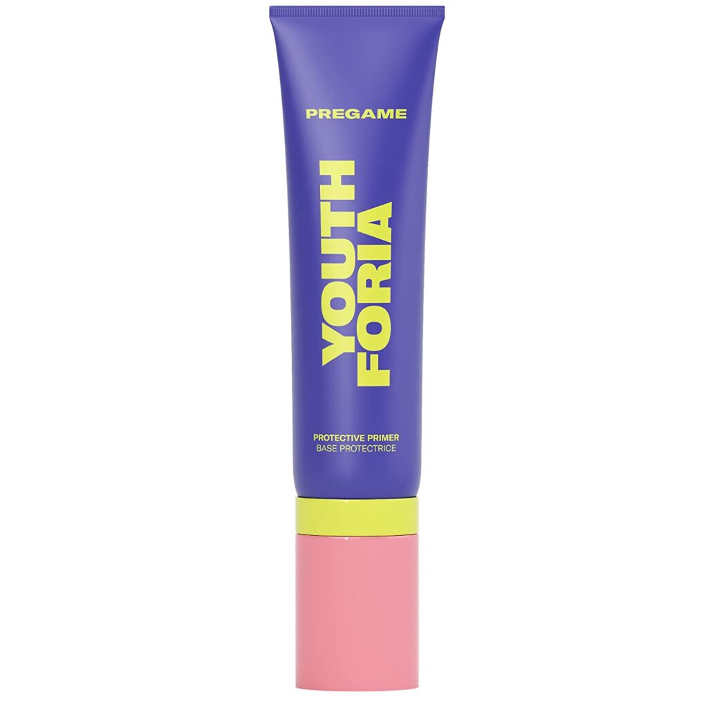 Youthforia Pregame Primer, Daily Protective, Soothing Face Primer, Grips Makeup & Locks In Moisture For A Soft-Radiant Finish, Vegan & Cruelty-Free