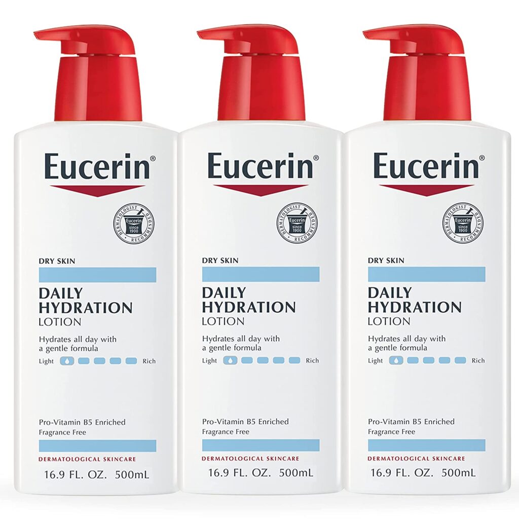 Eucerin Daily Hydration Lotion - Light-weight Full Body Lotion for Dry Skin