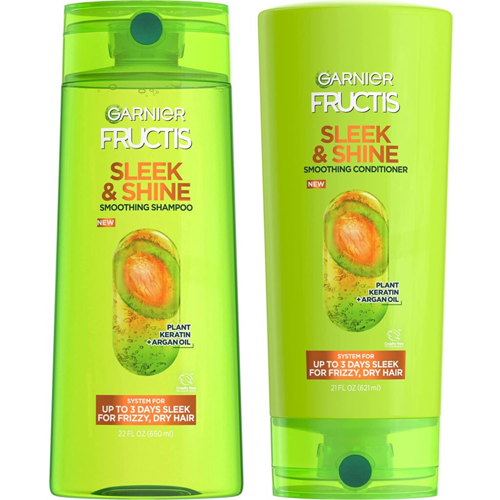 Garnier Fructis Sleek & Shine 22 fl. oz. - 1 Shampoo + 1 Conditioner