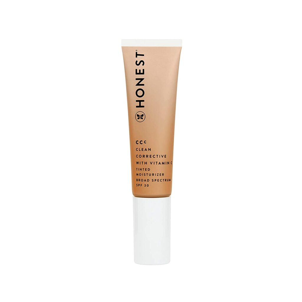 Honest Beauty CCC Clean Corrective with Vitamin C Tinted Moisturizer | Mineral SPF 30 | Vegan + Cruelty Free