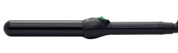 Jose Eber Clipless Curling Iron, 32mm (1.25"), Black, Heat Resistant Glove Included, Dual-Voltage Worldwide Compatible