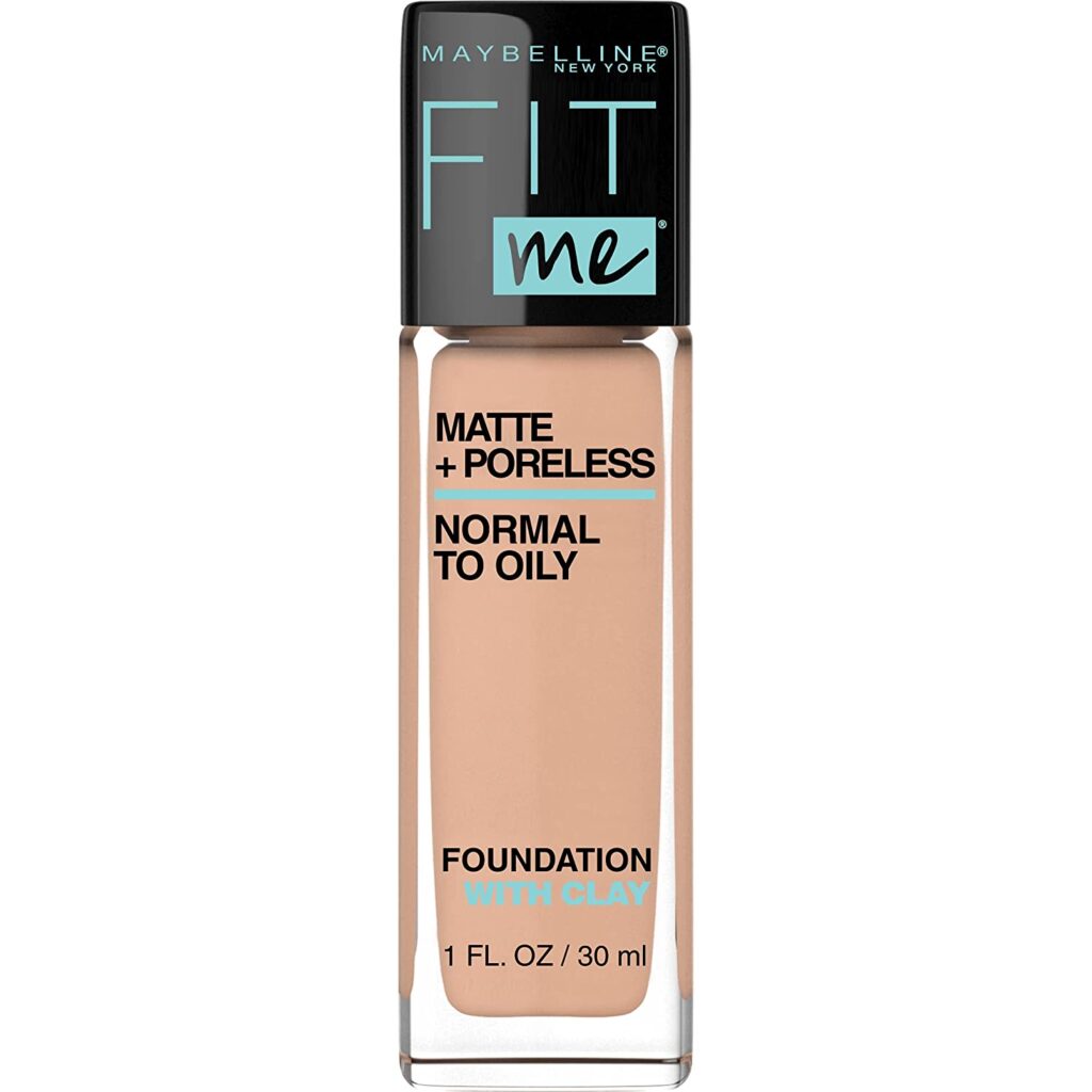 Maybelline Fit Me Matte + Poreless Liquid Foundation Makeup,