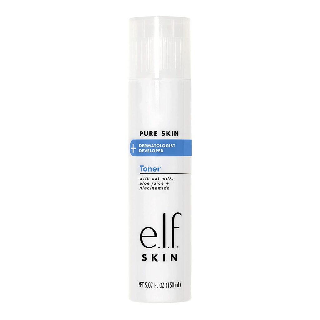 e.l.f. Pure Skin Toner, Gentle, Soothing & Exfoliating Daily Toner, Helps Protect & Maintain The Skin's Barrier,