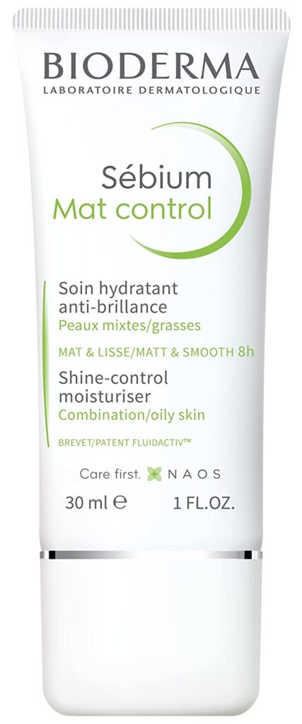Bioderma - Sébium Mat Control - Mattifying and Moisturizing Face Cream - Daily Moisturizing Cream for Combination to Oily Skin Control