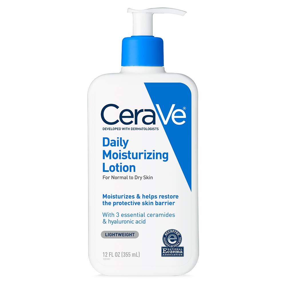 CeraVe Daily Moisturizing Lotion for Dry Skin | Body Lotion & Facial Moisturizer with Hyaluronic Acid and Ceramides