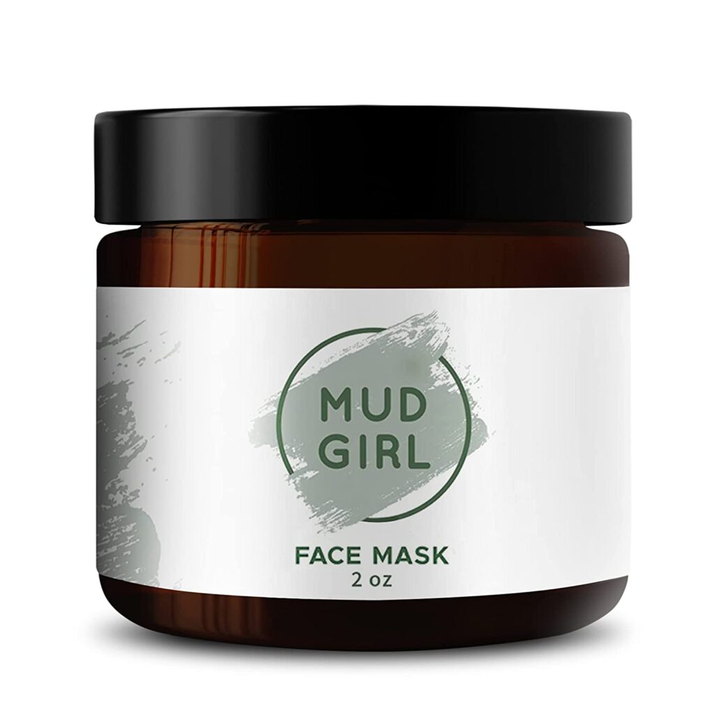 Mud Girl Citrus Face Mask - All Natural Treatment to Moisturize and Hydrate Skin, clay mask, spa treatment, organic, vegan-friendly, mud exfoliation, self-care, beauty products, firm skin