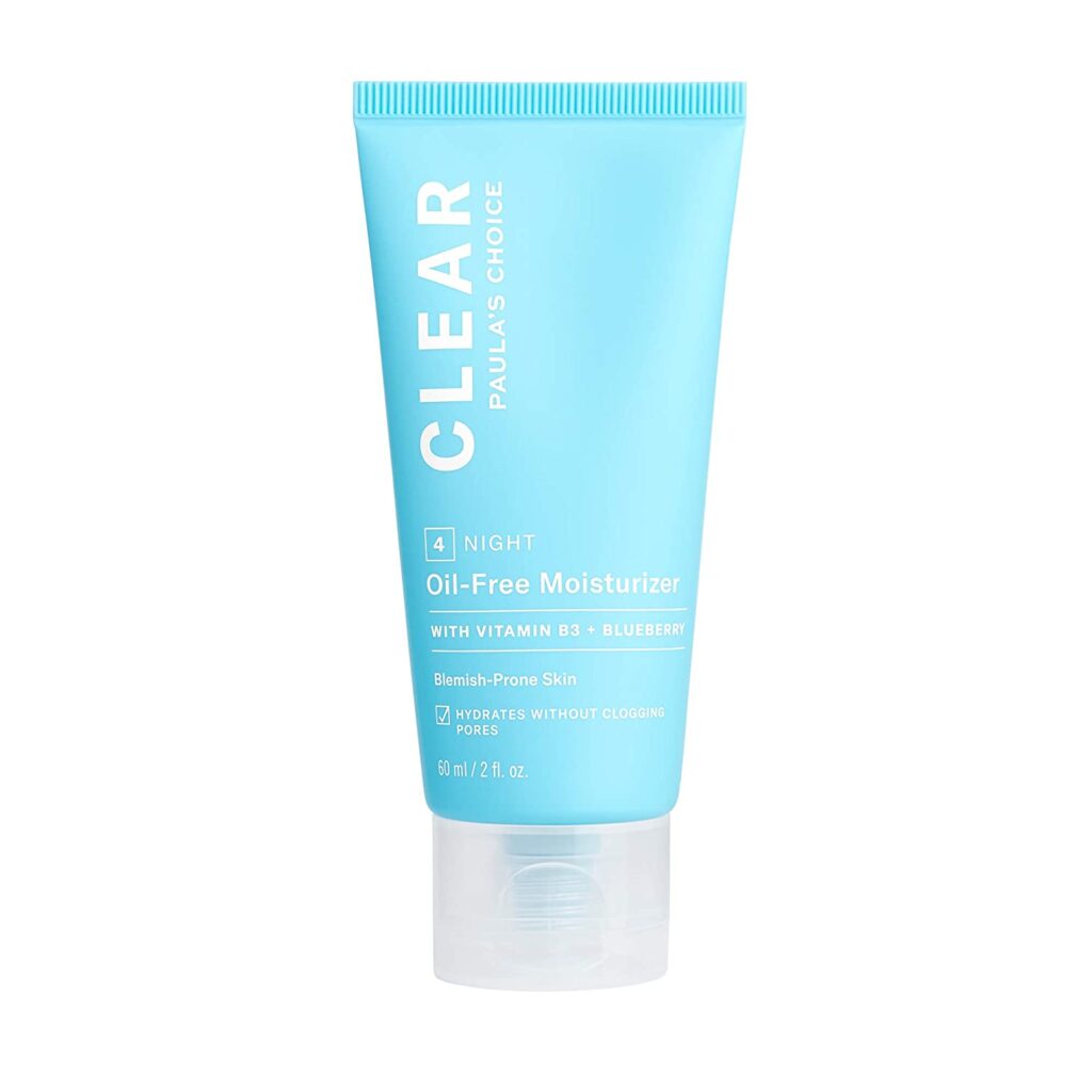 Paula's Choice CLEAR Oil-Free Moisturizer, Lightweight Face Moisturizer for Acne-Prone Skin, Pore-Minimizing Niacinamide, Soothing Antioxidants, Ceramides to Calm Redness