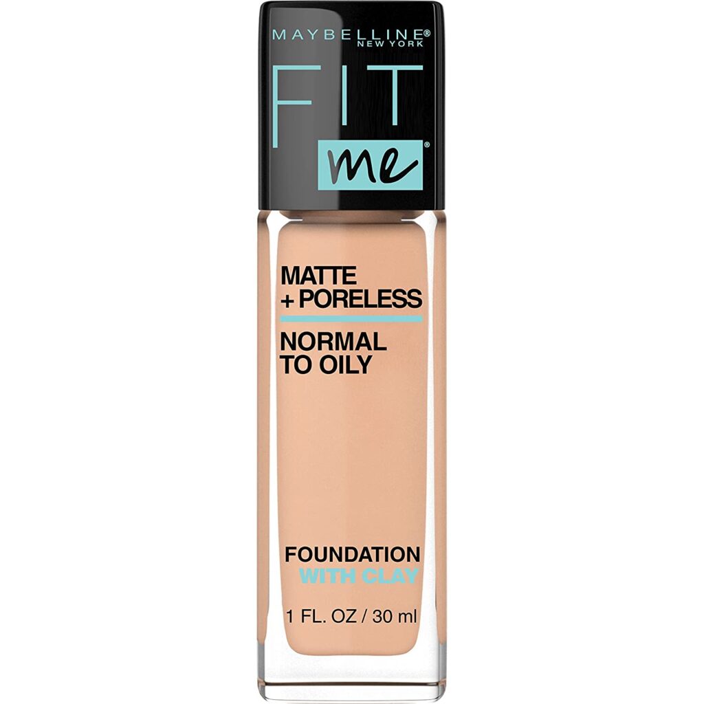 Maybelline New York Fit Me Matte + Poreless Liquid Oil Free Foundation Makeup