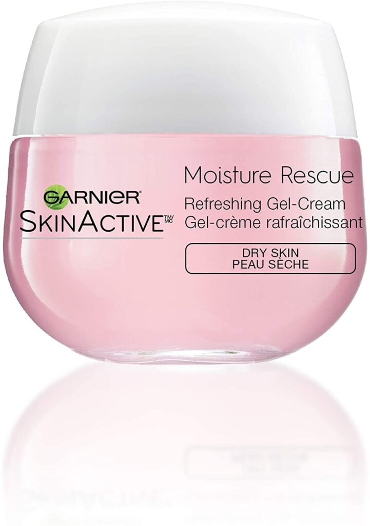 Garnier SkinActive Moisture Rescue Refreshing Gel-Cream for Dry Skin, Oil-Free