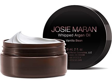 Josie Maran Whipped Argan Oil Body Butter - Immediate, Lightweight, and Long-Lasting Nourishment to Soften and Hydrate Skin
