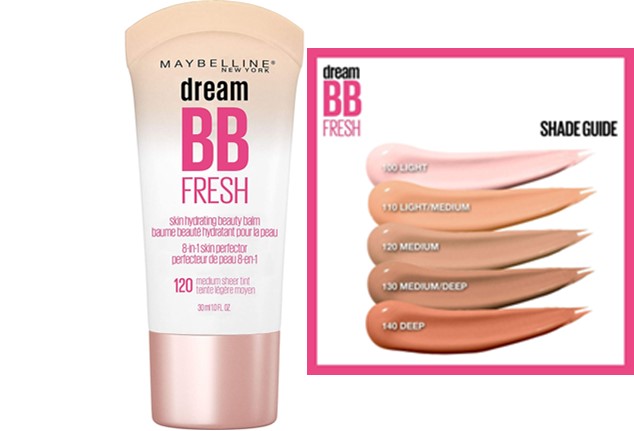 Maybelline Dream Fresh Skin Hydrating BB cream, 8-in-1 Skin Perfecting Beauty Balm with Broad Spectrum SPF 30, Sheer Tint Coverage
