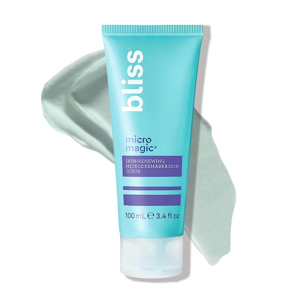bliss Micro Magic | Skin-renewing Microdermabrasion Scrub | Straight-from-the-Spa | Tightens Pores & Brightens Skin | Paraben Free, Cruelty Free